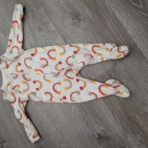 Rainbow Print Kids One Piece